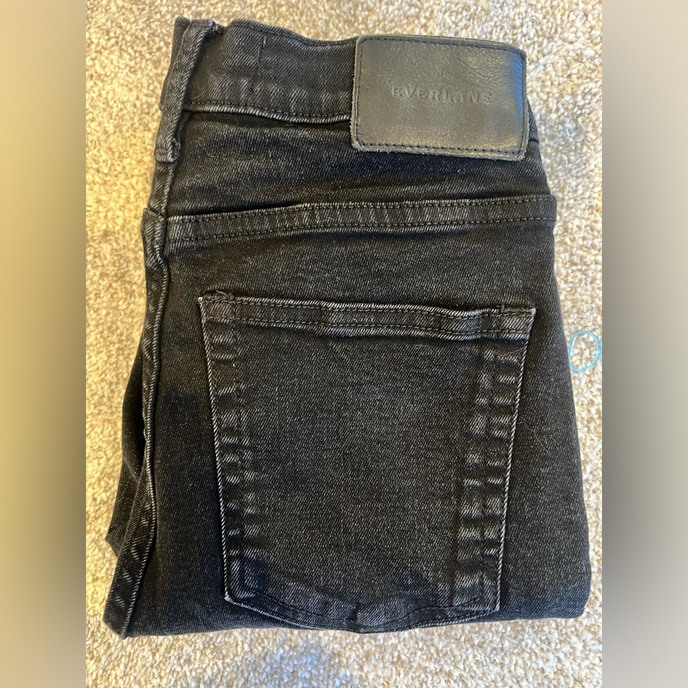 EVERLANE black, skinny jeans. Size 27
